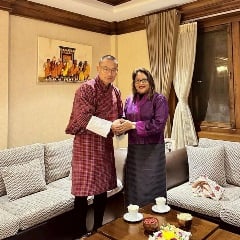 Regional Director Saima Wazed called on Prime Minister Lyonchhen Dasho Tshering Tobgay