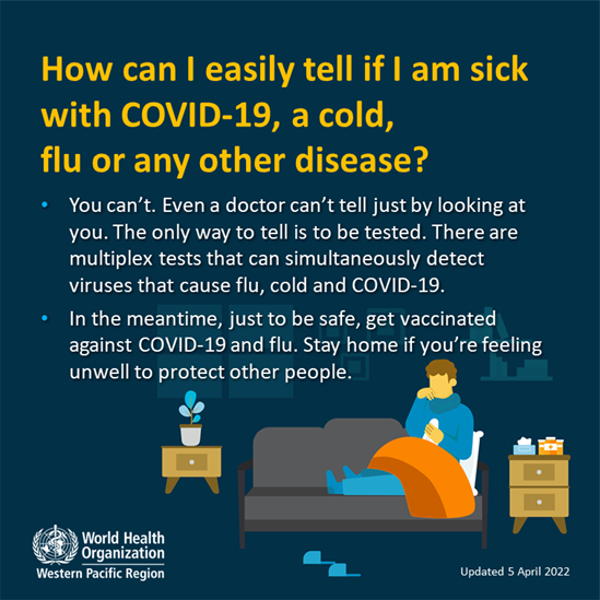 COVID-19 and flu